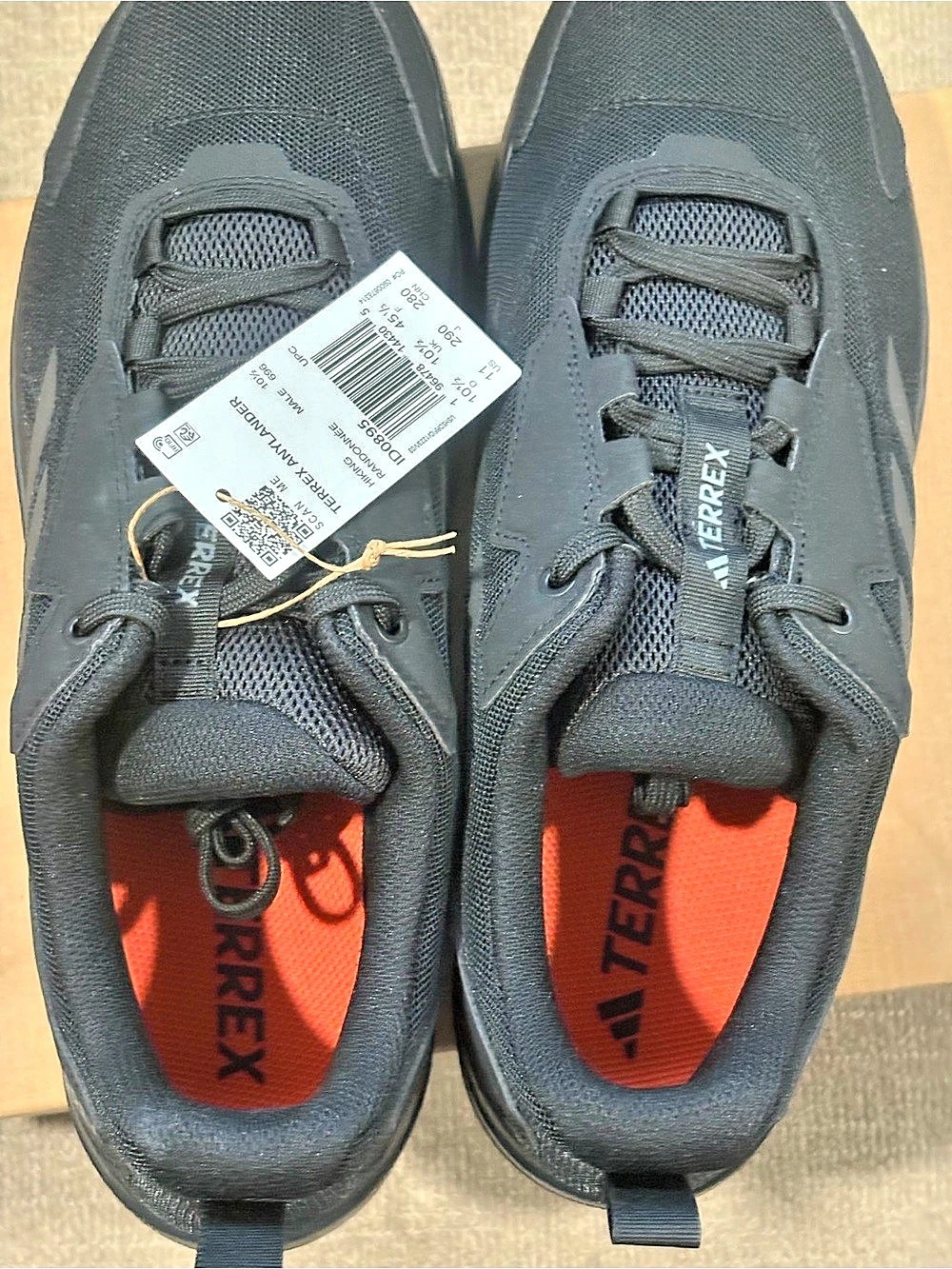 adidas Terrex Anylander Athletic Shoes Black US 11